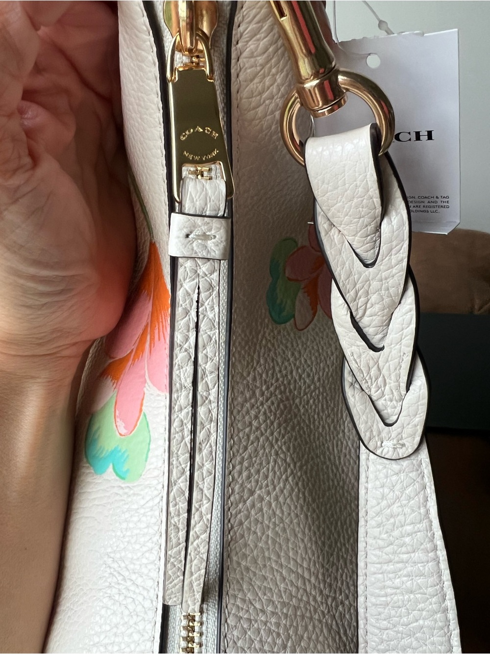 Coach NWT Jules Hobo With Dreamy Land Floral Print - Picture 11 of 12